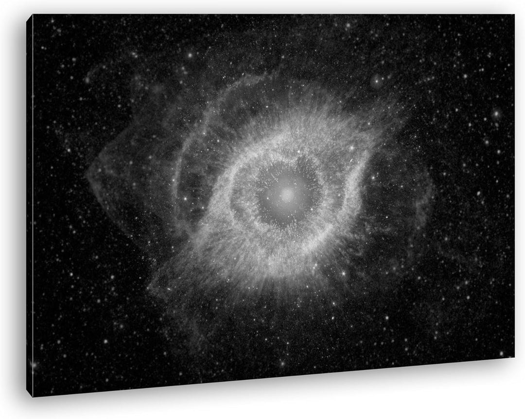 deyoli Überreste einer Supernova Format: 80x60 Effekt: Schwarz/Weiss als Leinwand, Motiv fertig gera