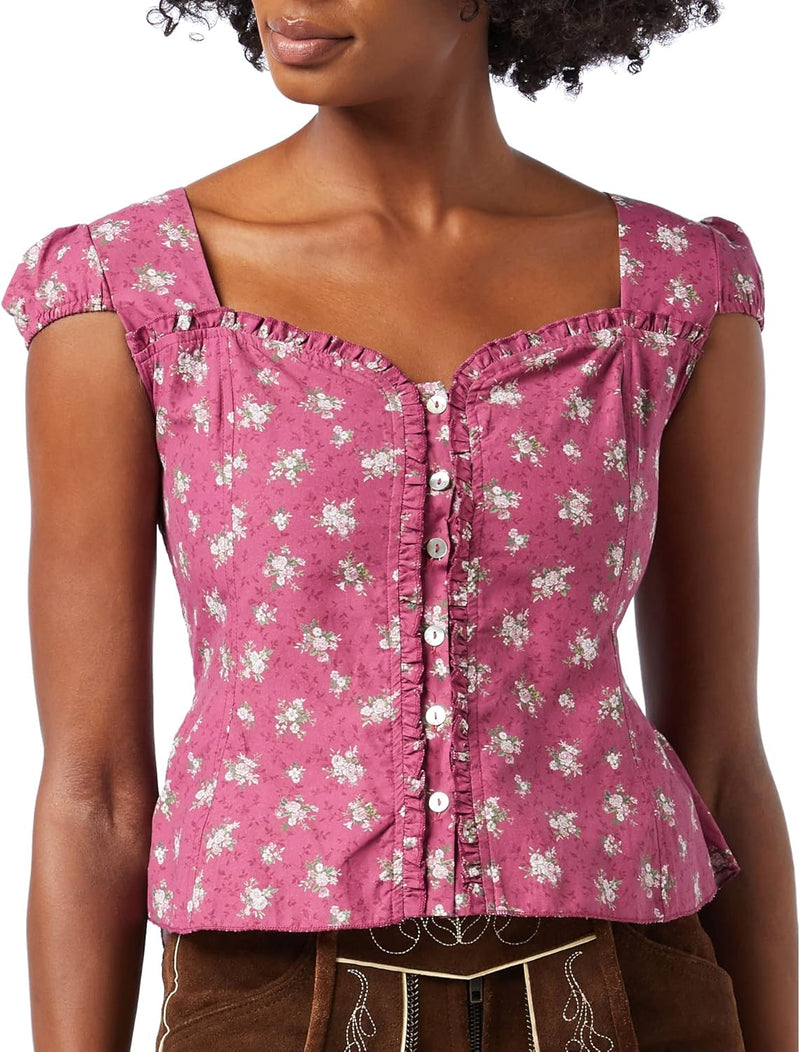 Stockerpoint Damen Lore Bluse 32 Beere, 32 Beere