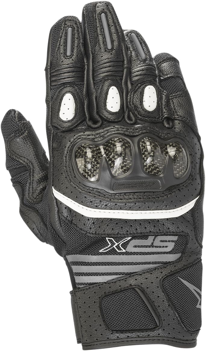 Alpinestars Stella Sp X Air Carbon V2 Gloves Black Anthrazit, Schwarz/Weiss, M M schwarz / weiss, M