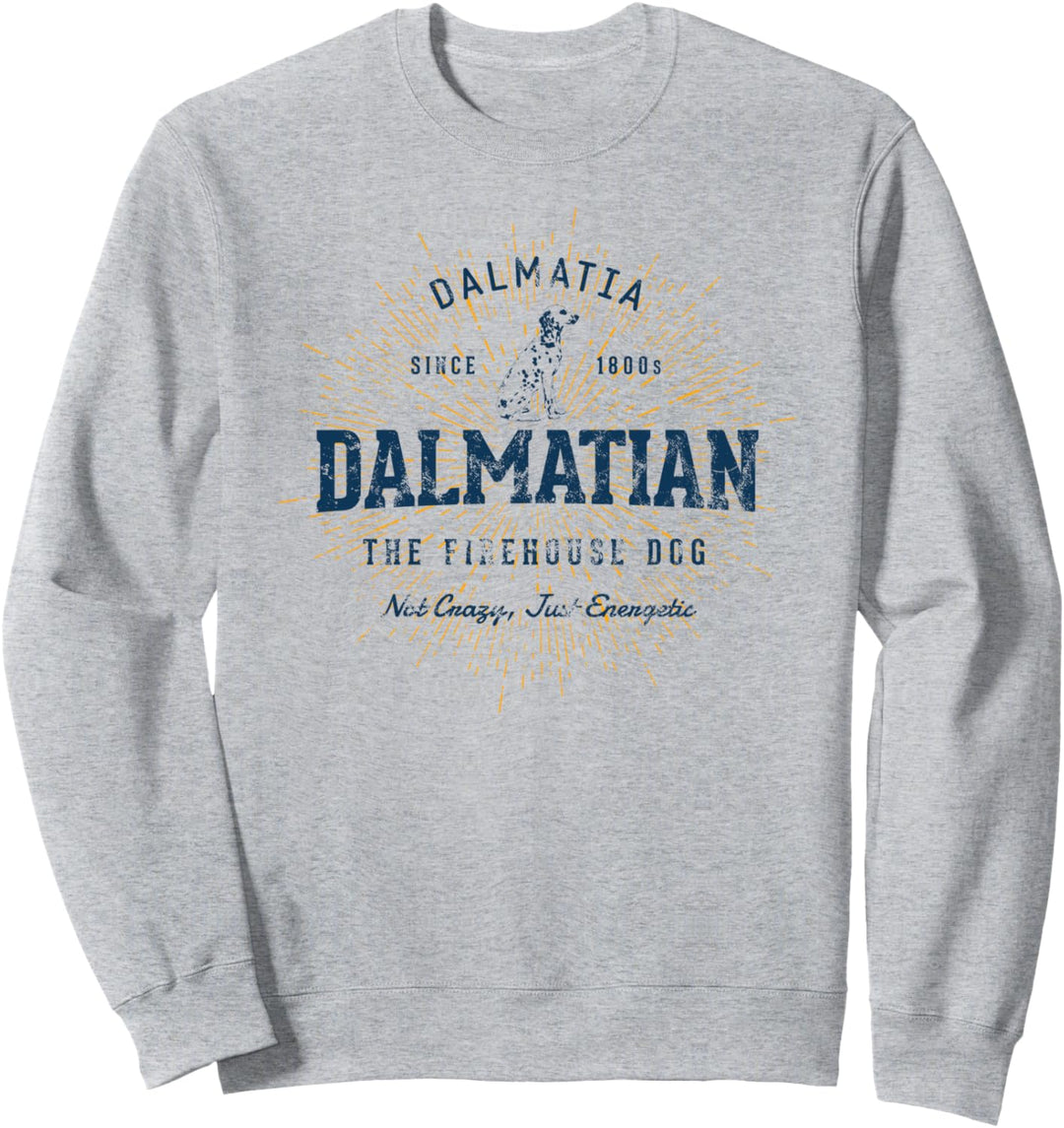 Retro Vintage Dalmatiner Sweatshirt
