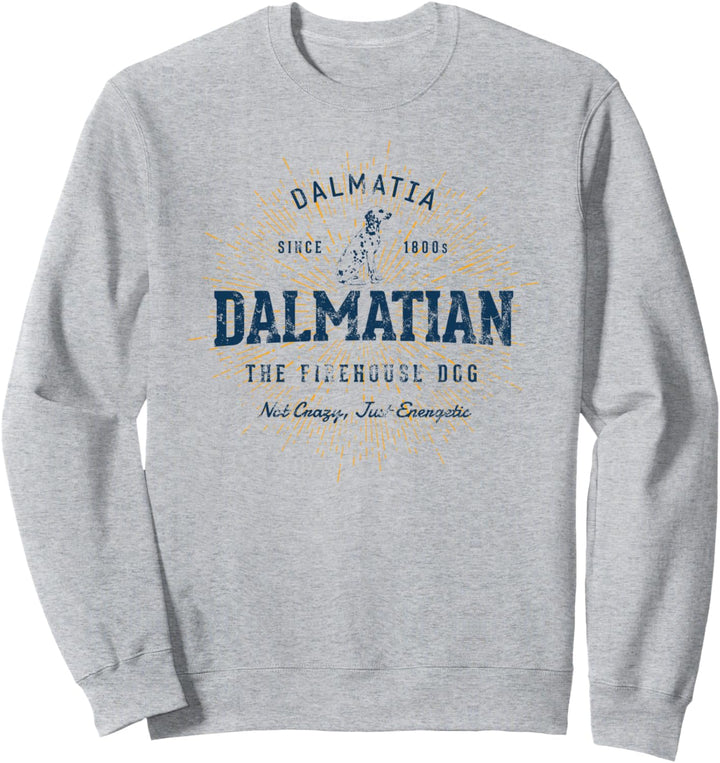 Retro Vintage Dalmatiner Sweatshirt