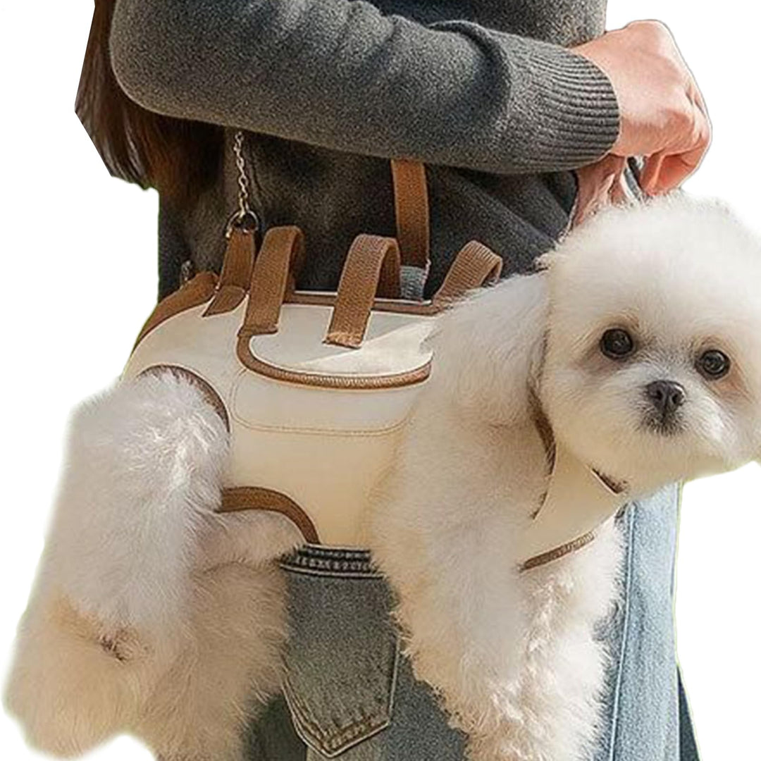 Hunde Wanderrucksack,Kleine Hundetasche Mit Snacktasche | Verstellbarer Ausflugsbehälter Für Autofah