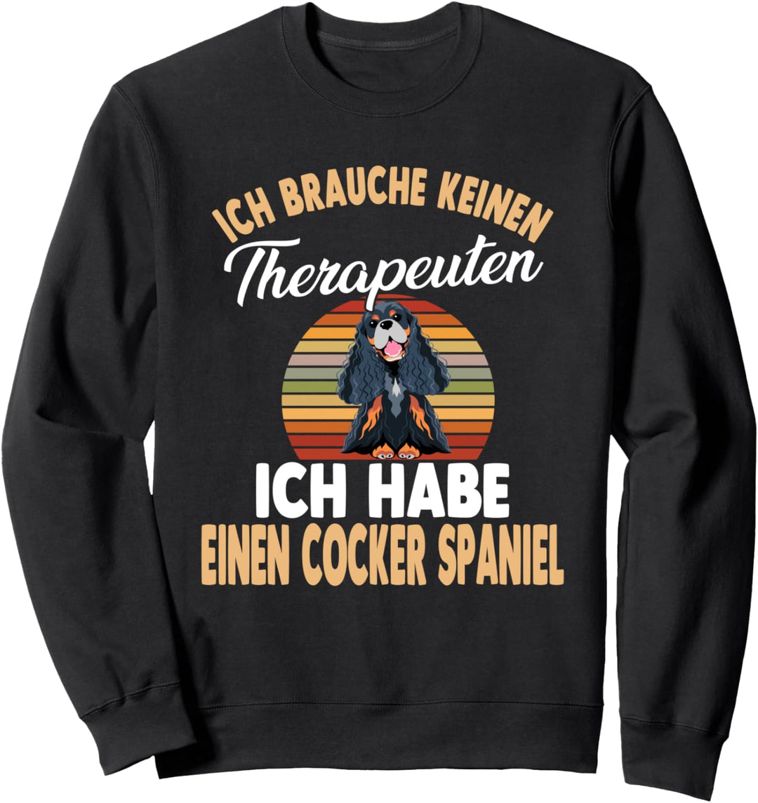 Therapie Cocker Spaniel Sweatshirt