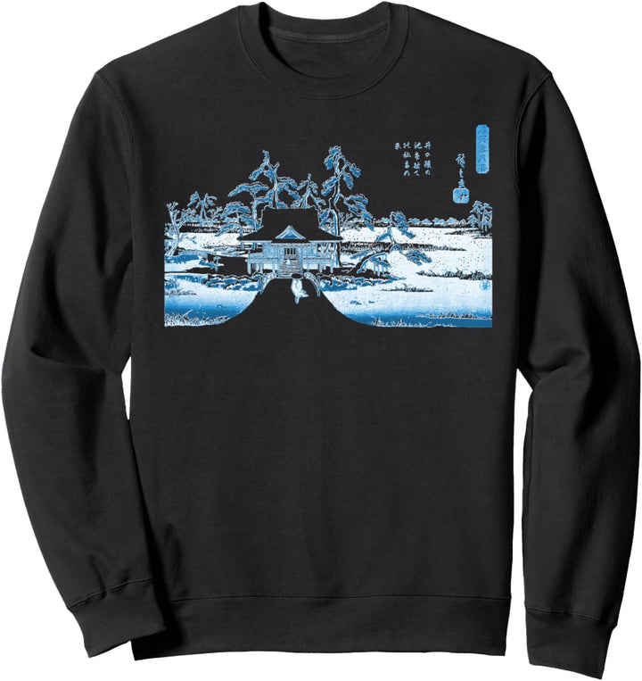 Berühmte Klassische Japanische Kunst: Benzaiten Hiroshige Sweatshirt