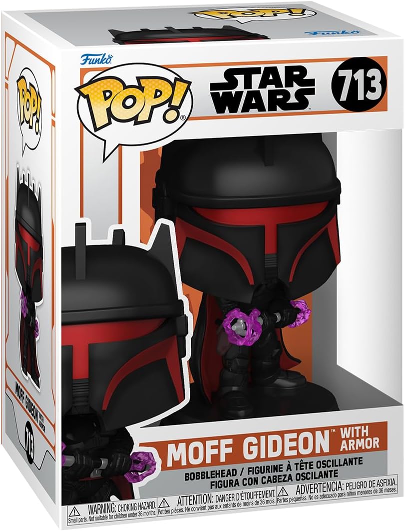 Funko Pop! Star Wars: The Mandalorian – Moff Gideon mit Armor - Vinyl-Sammelfigur - Geschenkidee - O