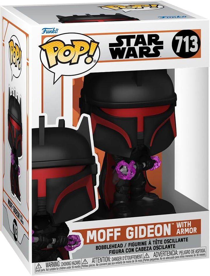 Funko Pop! Star Wars: The Mandalorian – Moff Gideon mit Armor - Vinyl-Sammelfigur - Geschenkidee - O