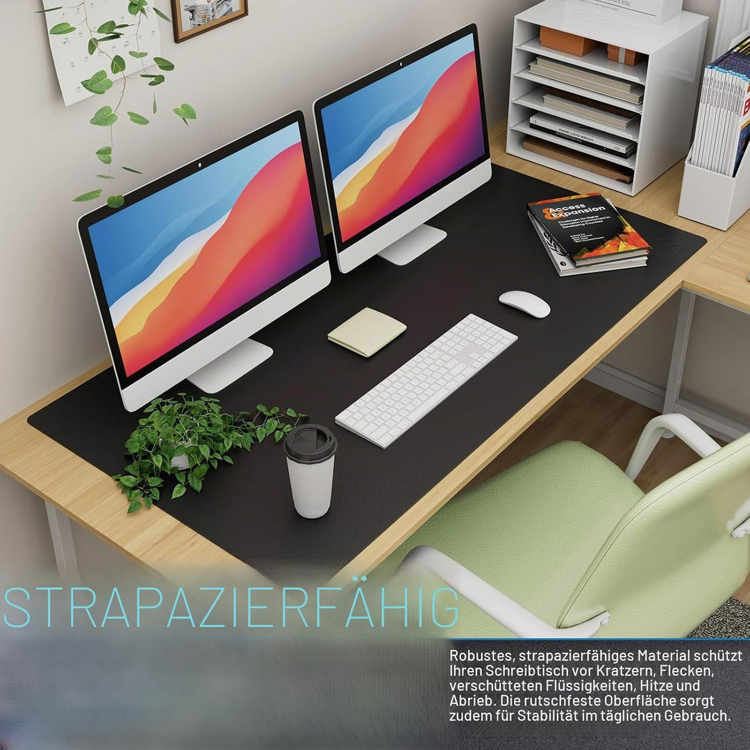 Knodel Tischunterlage, Schreibtischunterlage, 120 x 60cm PVC Tischunterlage, Laptop Tischunterlage,