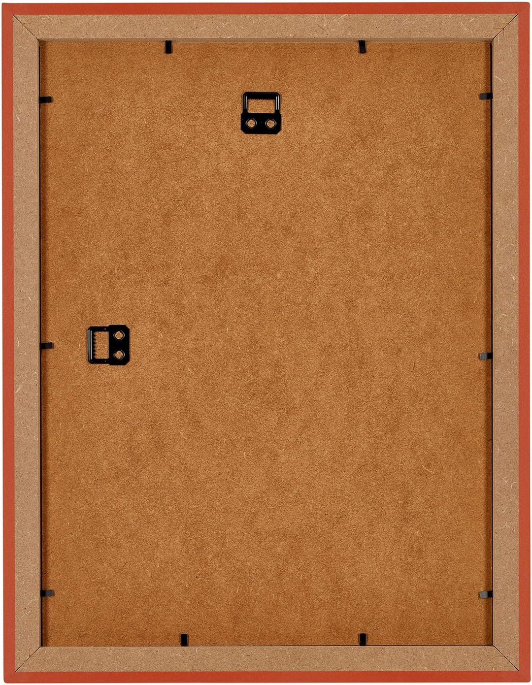 yd. Your Decoration - Bilderrahmen 75x100 cm - Orange - Billderrahmen aus MDF mit Acrylglas - Antire