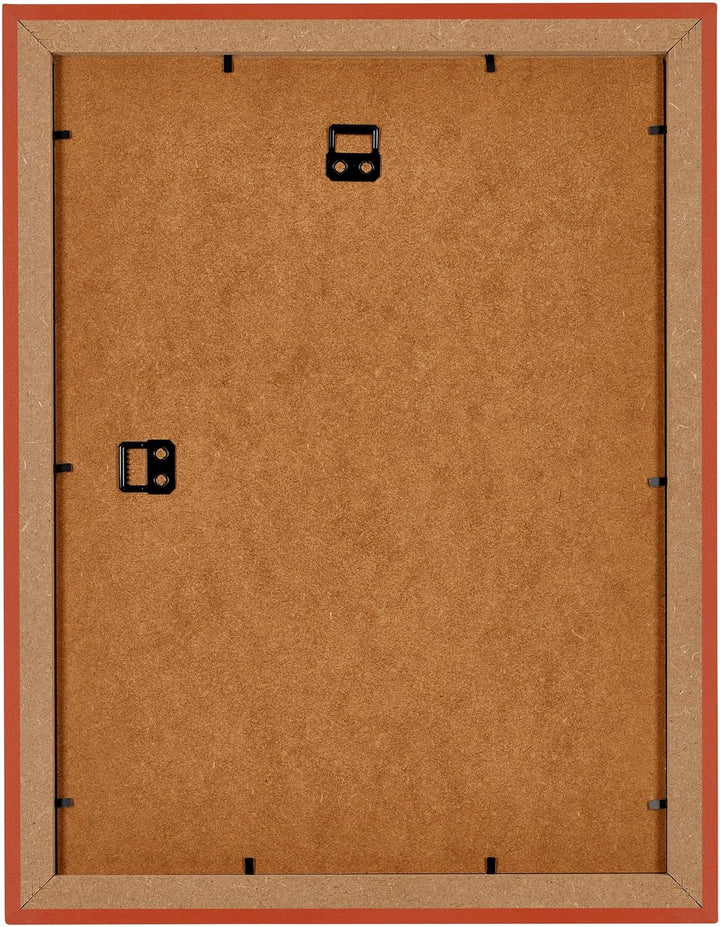 yd. Your Decoration - Bilderrahmen 75x100 cm - Orange - Billderrahmen aus MDF mit Acrylglas - Antire