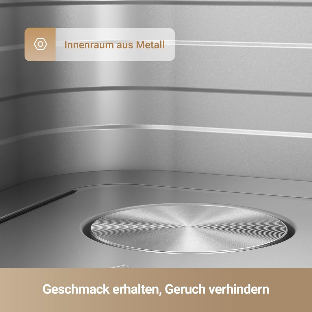 Dreame Mova AeroChef™ FD10 Pro Heissluftfritteuse, Schnelles Knuspriges Garen, ölfreie Fritteuse, 6L