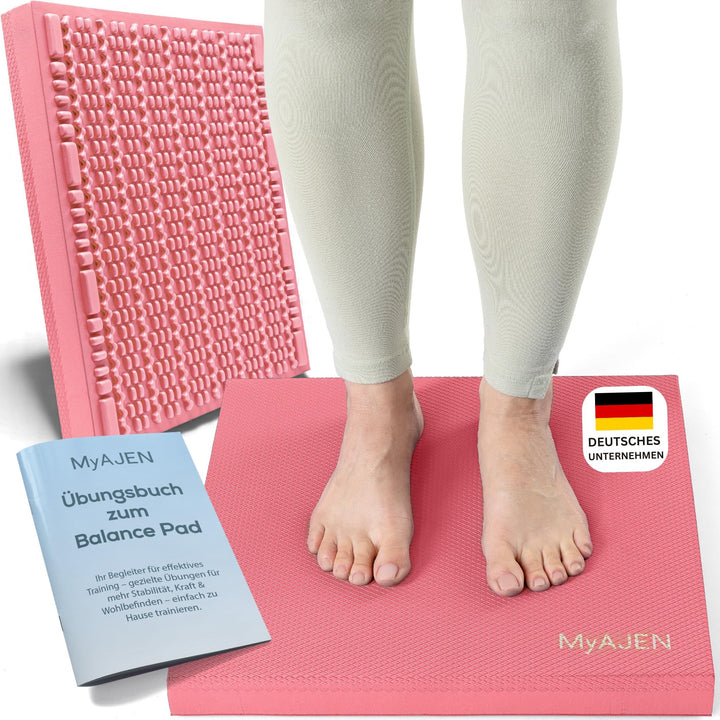 Balance Pad – 2-in-1 Balancekissen für Fitness, Yoga &amp; Core-Training – Rutschfestes Gleichgewichtski
