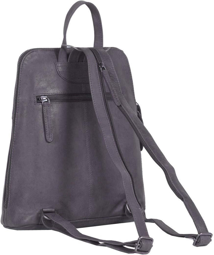 The Chesterfield Brand Wax Pull Up Vivian City Rucksack Leder 28 cm