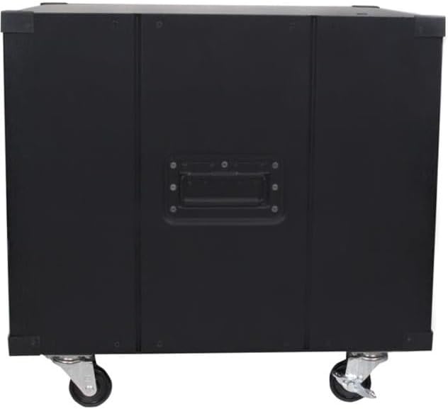 StarTech.com 4-Pfosten 9 HE Mobiles Open Frame Serverrack, 19" Netzwerk Rack mit Rädern für enge Räu