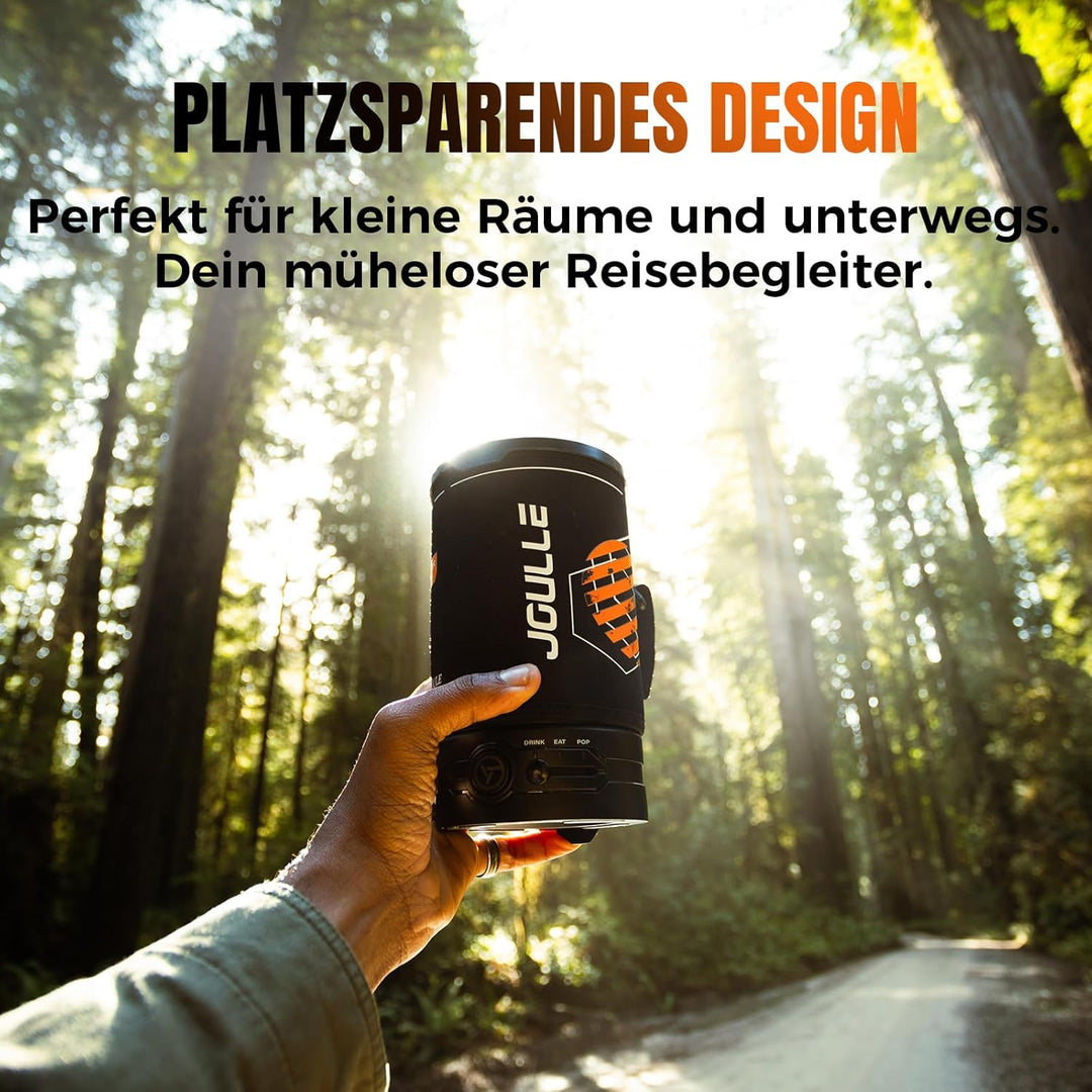 Wasserkocher, Tragbarer Wasserkocher für Kaffee und Tee, Mini-Teekessel aus Edelstahl 304, 240V, Sch