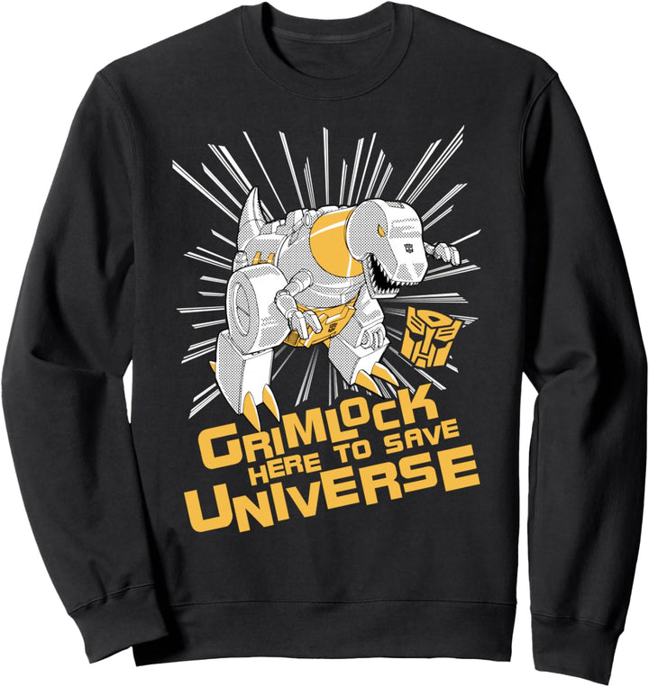 Transformers Grimlock Here To Save Universe Retro Vintage Sweatshirt