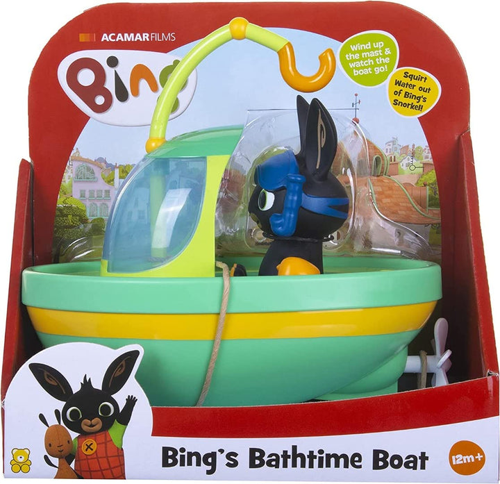 AB Gee abgee 539 3581 Bing Wind Up Bath Time Boat, red, 17 x 18.5 x 12 Centimeters