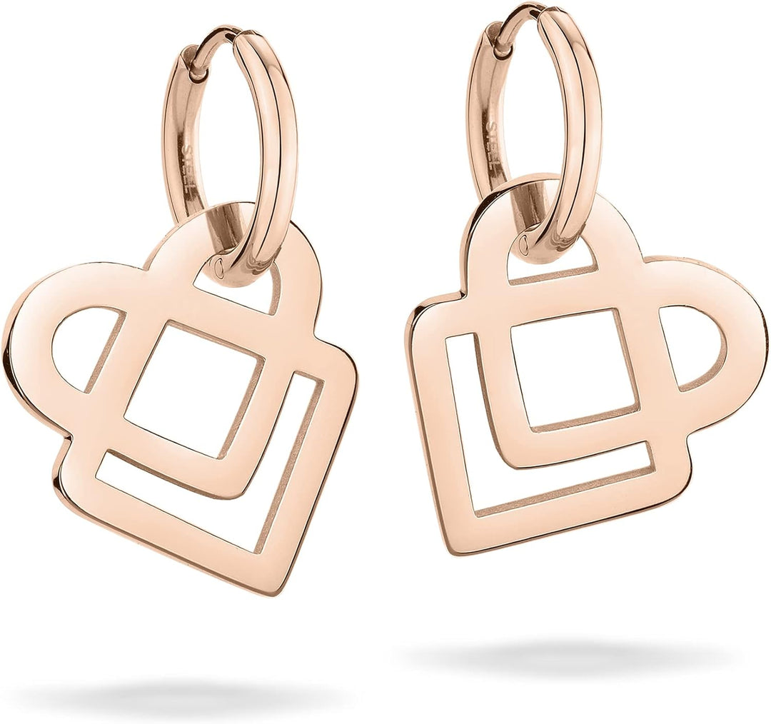 LIEBESKIND BERLIN Herz-Schmuck für Damen – Ketten und Ohrringe aus Edelstahl mit Liebeskind-Herz-Ico