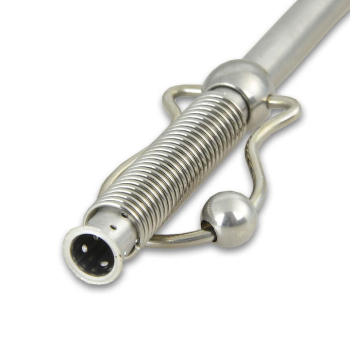 Bombilla Patagonia 16,5 cm – lebensmittelechter Edelstahl, authentisches Design. Silber, Silber