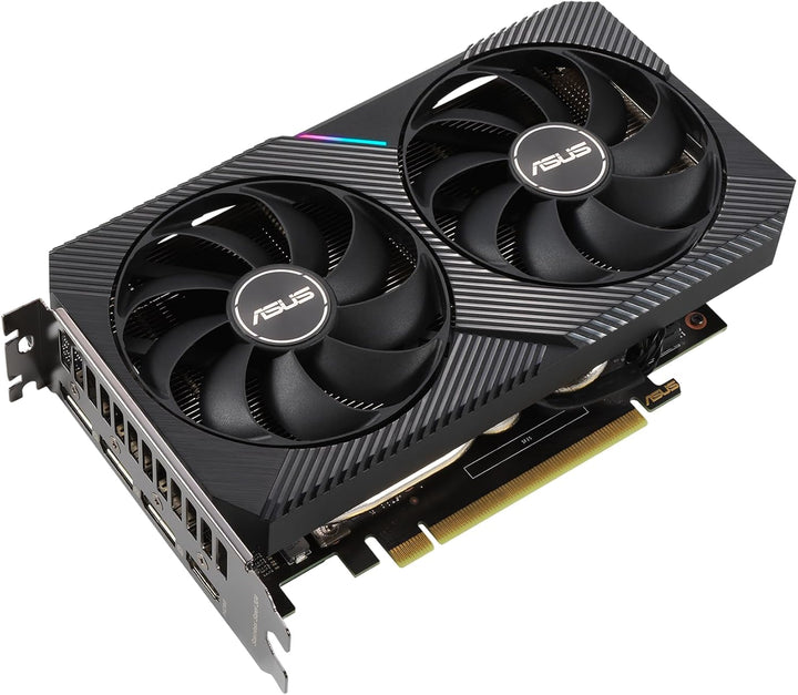 ASUS GeForce Dual RTX 3060 12GB V2 OC Edition Gaming Grafikkarte (GDDR6 Speicher, PCIe 4.0, 1x HDMI