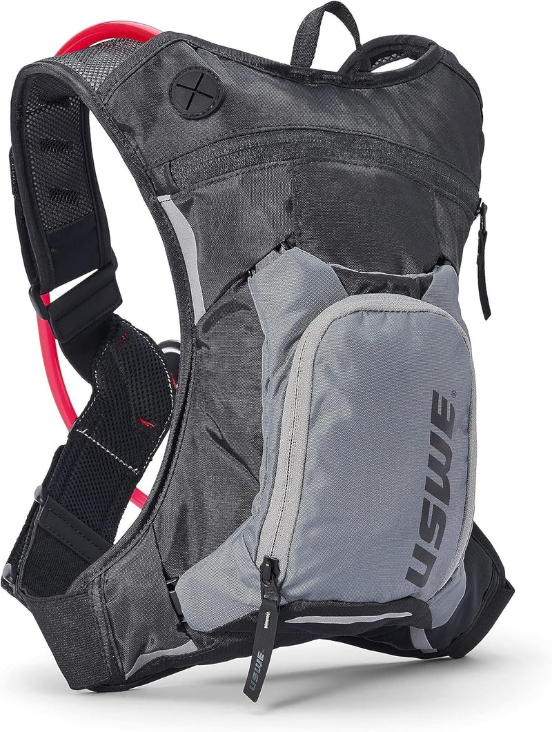 USWE Raw 3L Trinkrucksack mit 2,0 l Wasserblase, ein High End, Bounce Free Rucksack für Enduro und O