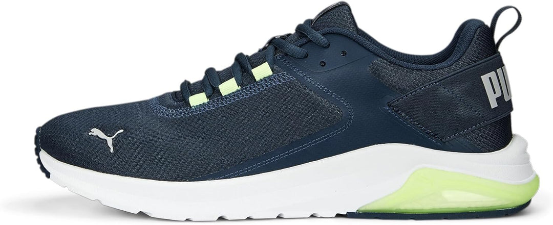 PUMA Unisex Electron E Sneaker 44.5 EU Dark Night Cool Light Gray Fast Yellow, 44.5 EU Dark Night Co