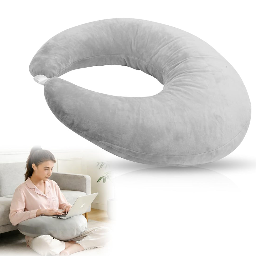 Ergonomisches Crealis-Kissen, Schosskissen Lesekissen,Ergonomisches Gaming Armkissen, Häkelkissen St