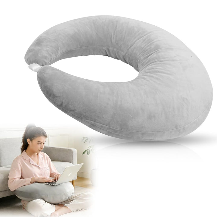 Ergonomisches Crealis-Kissen, Schosskissen Lesekissen,Ergonomisches Gaming Armkissen, Häkelkissen St