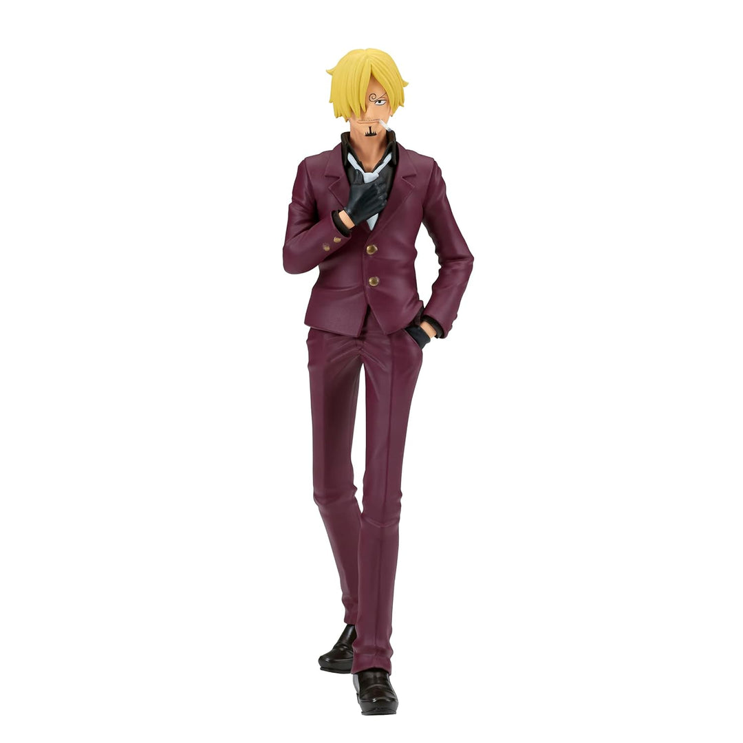 BANPRESTO Sanji One Piece Actionfigur The Shukko, 17 cm, Mehrfarbig BP88184