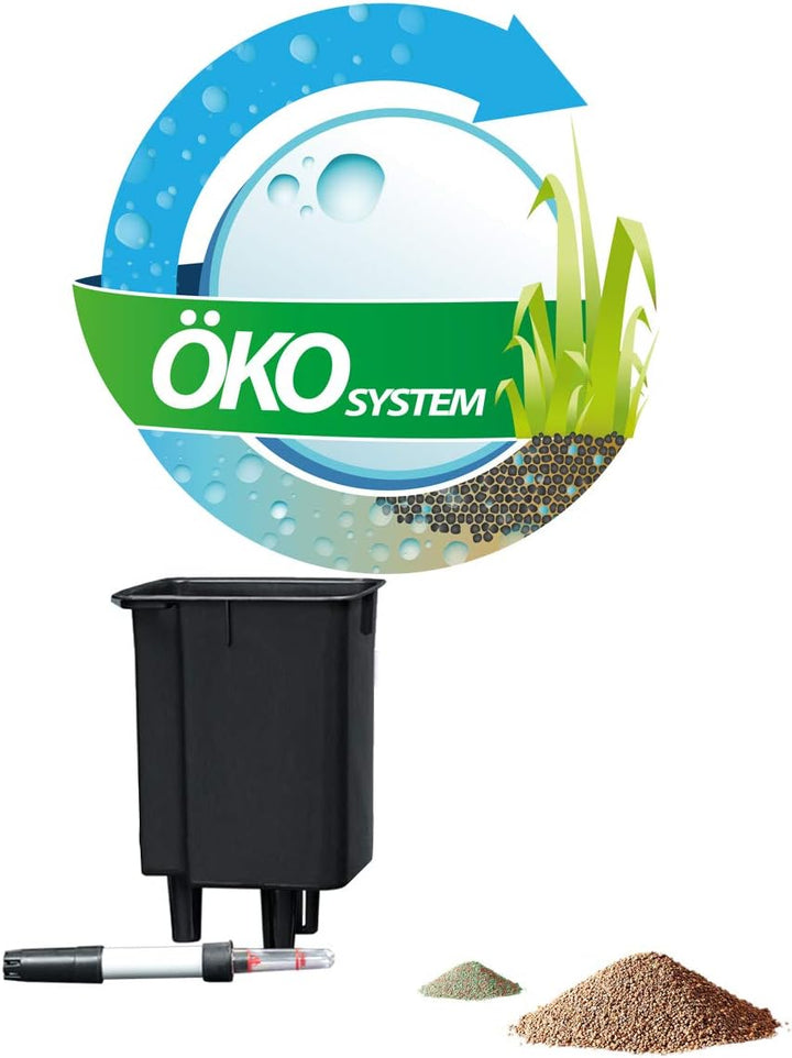 Pflanzwerk® ÖKOSYSTEM Pflanzkübel Square - Blumentöpfe Übertöpfe mit BEWÄSSERUNGSSYSTEM - 19x10x10cm