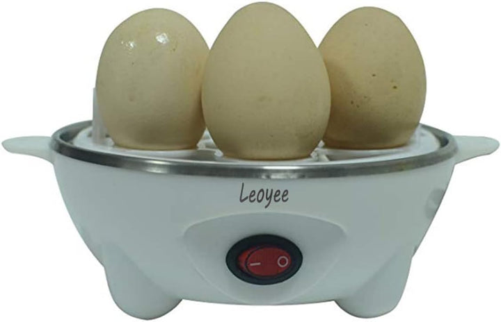 Leoyee Eierkocher，Nettes kleines Huhn Elektrischer Eierkocher Egg Cooker für 1-7 Eierkapazität Frühs