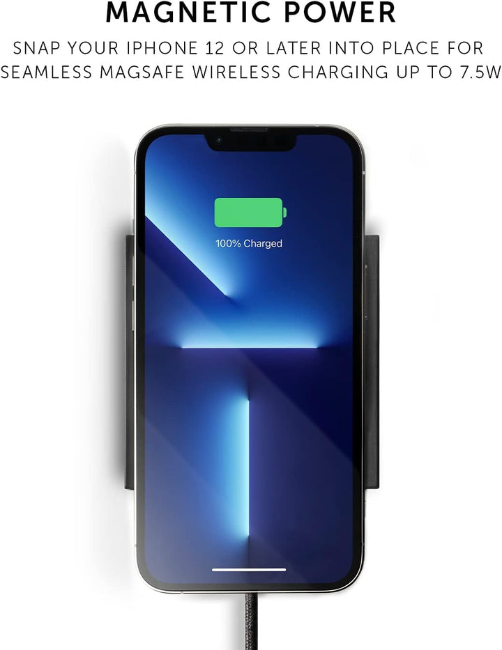 Native Union Drop Magnetisches Kabelloses Ladegerät–MagSafe-Kompatibel für iPhone 14/14 Plus / 14 Pr
