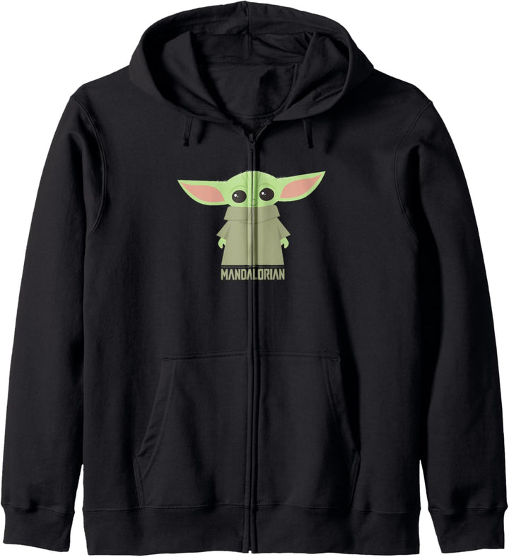 Star Wars The Mandalorian The Child Stance Portrait Kapuzenjacke