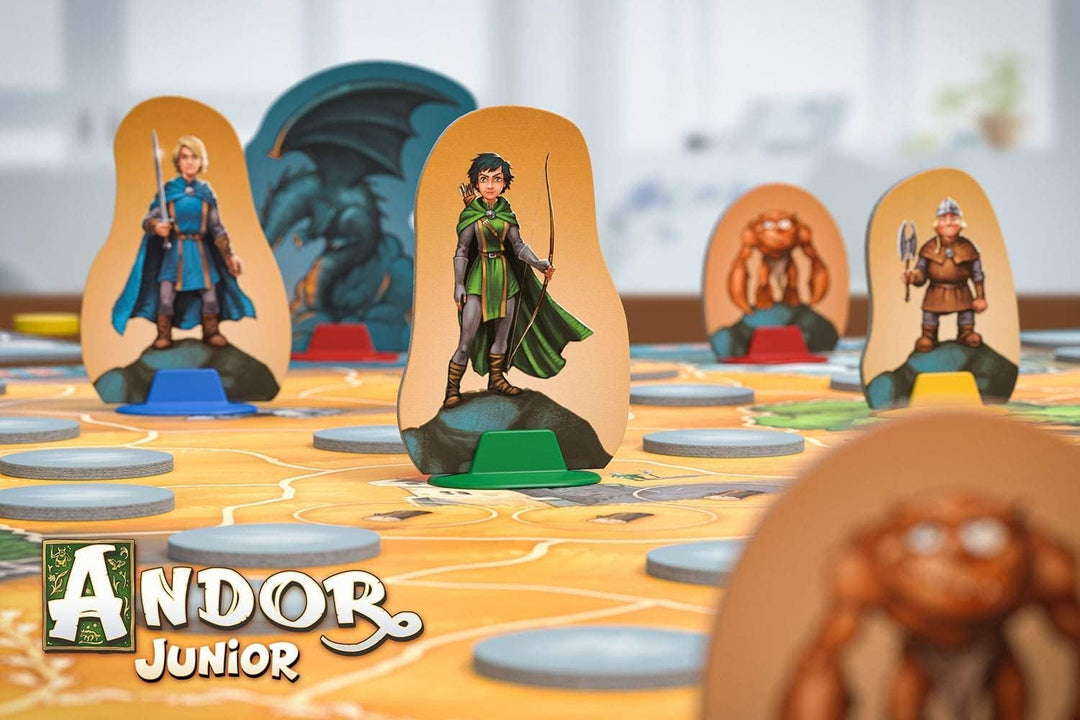 KOSMOS 698959 Andor Junior, Haltet zusammen und beschützt das Land Andor, kooperatives Kinderspiel a