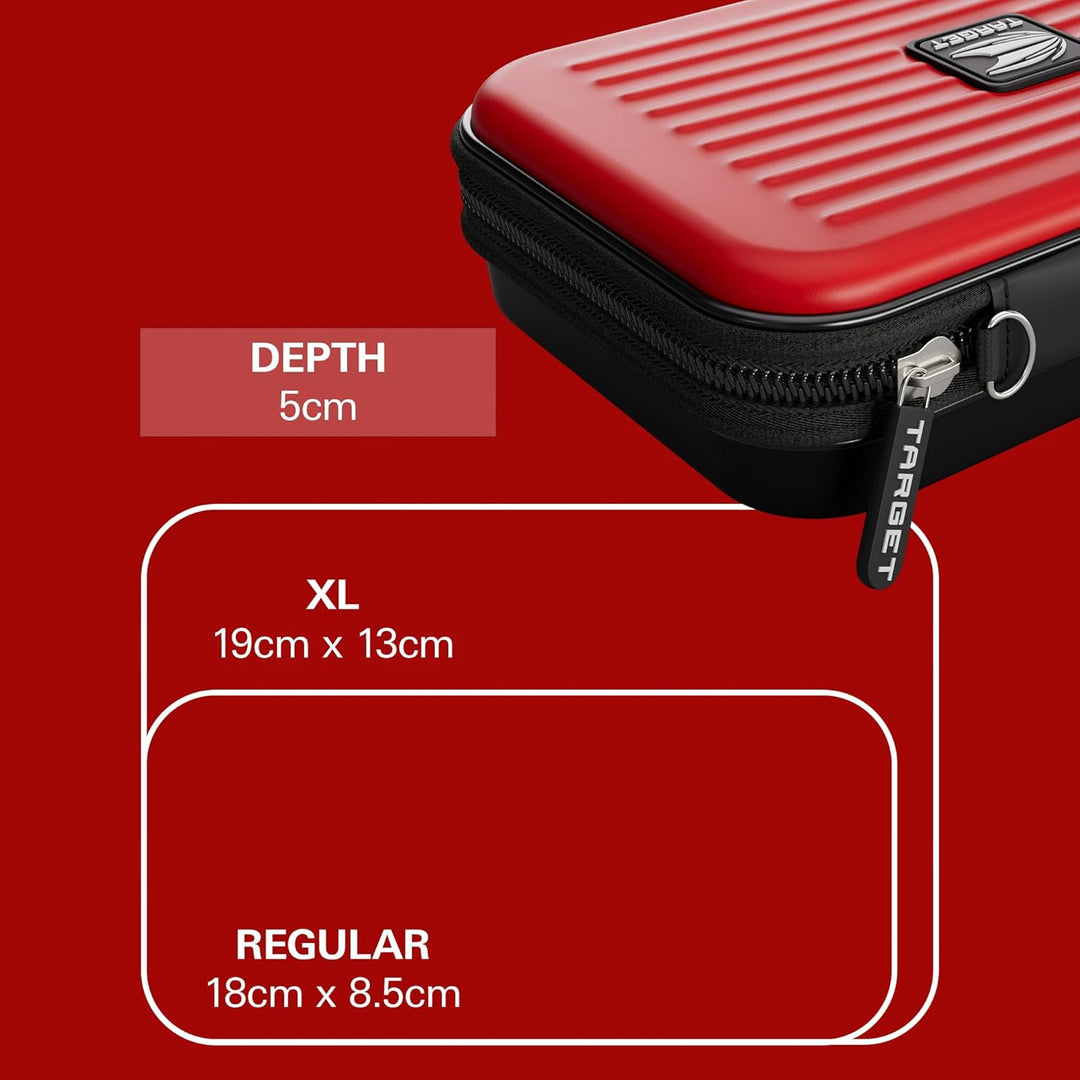 Target Darts Takoma XL Darts Case - Holds x 2 Satz Darts Brieftasche, Rot