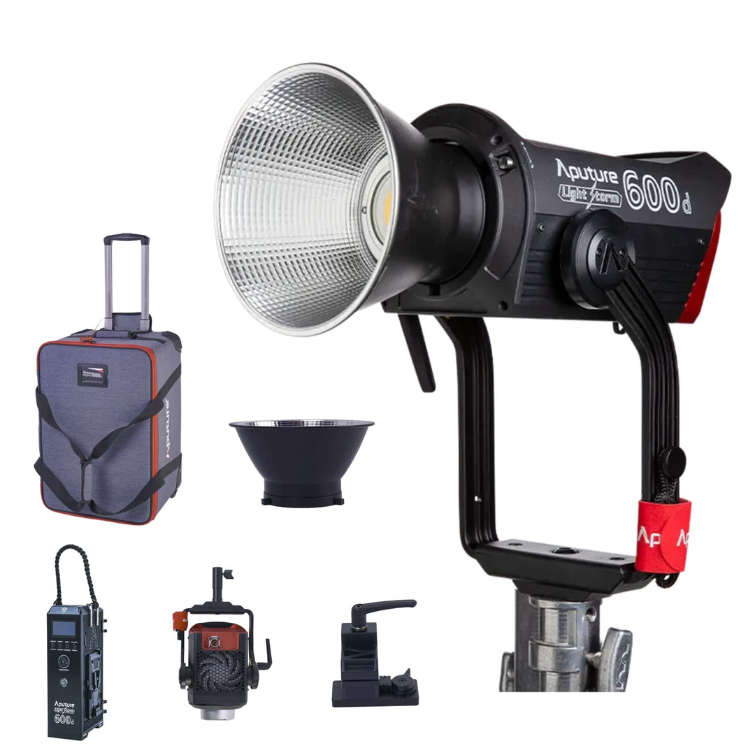 Aputure LS 600D LED-Videoleuchte,600W Tageslichtausgeglichene Punktquelle LED Dauerlicht mit Bowens-