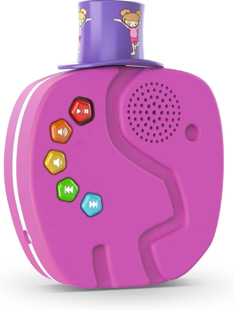 TechniSat TECHNIFANT - Audioplayer und Bluetooth-Lautsprecher für Kinder (inkl. Nachtlicht, mit MP3