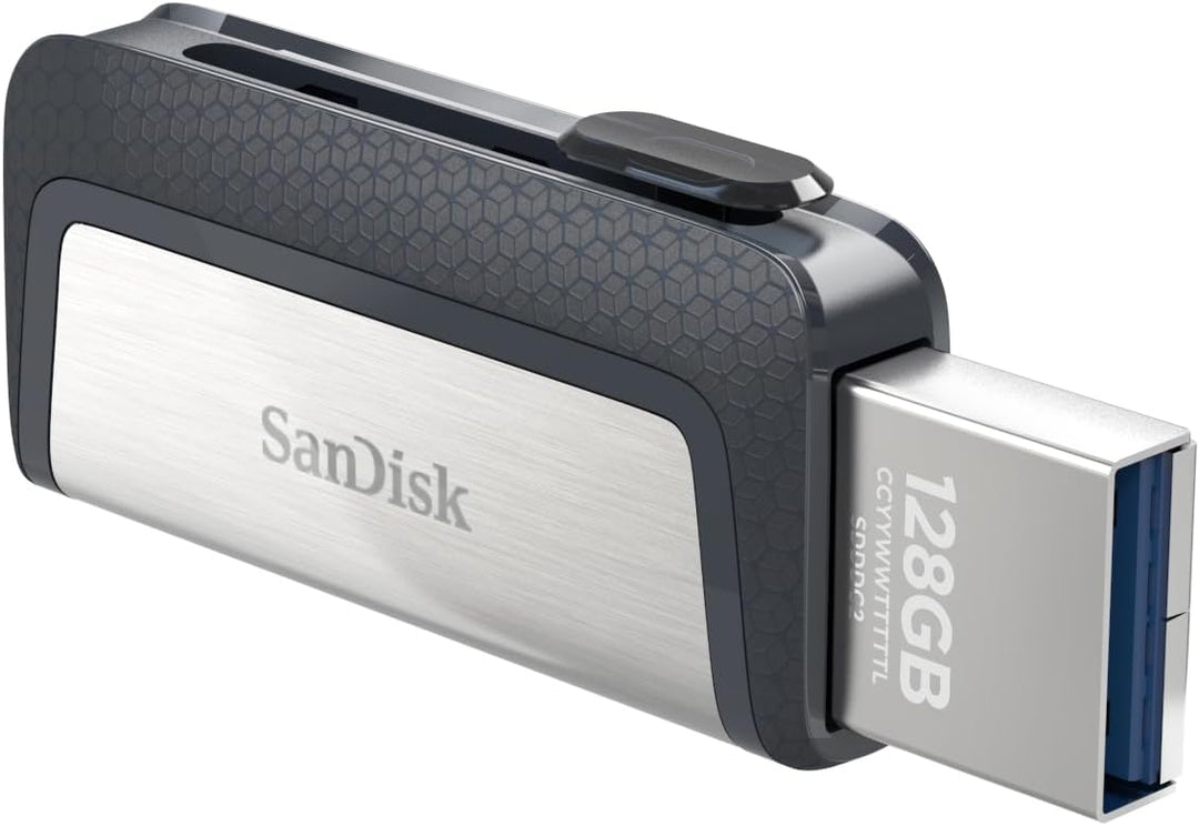 SanDisk Ultra Dual Drive USB Type-C Laufwerk Smartphone Speicher 256 GB (Mobiler Speicher, USB 3.1,