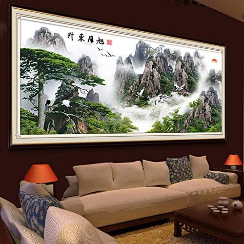 RAILONCH 5d Diamant Painting Kit Full Malerei DIY Handgemachtes Klebebild mit Digitale Sets Kreuzsti