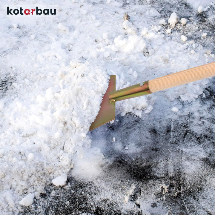 KOTARBAU® Eisschaber 170 x 150 mm Eisstösser aus Verzinkter StahlEeisscharre Eishacker Eisstösser Ga