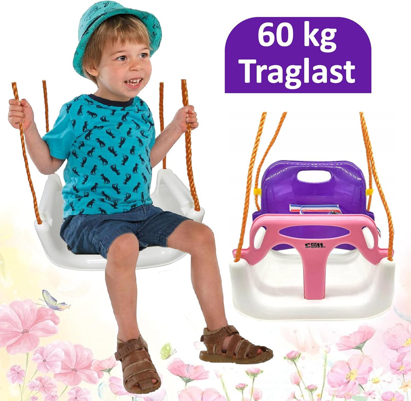 COIL Kinderschaukel Babyschaukel Outdoor 3-in-1 Schaukel Baby Verstellbarer Kinderschaukel Indoor mi