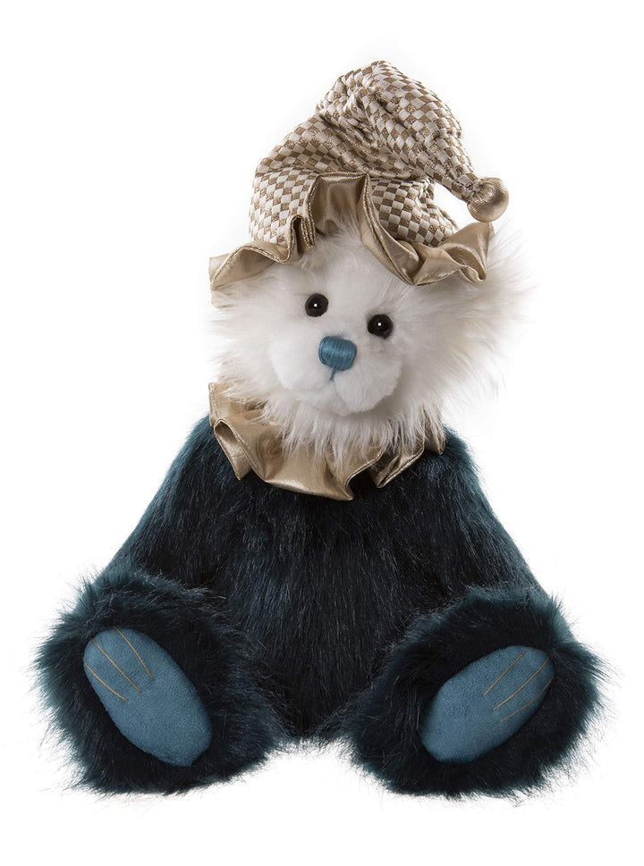 Charlie Bears - Plinko | 2021 Teddybär zum Sammeln, Plüsch-Clown, 40,6 cm