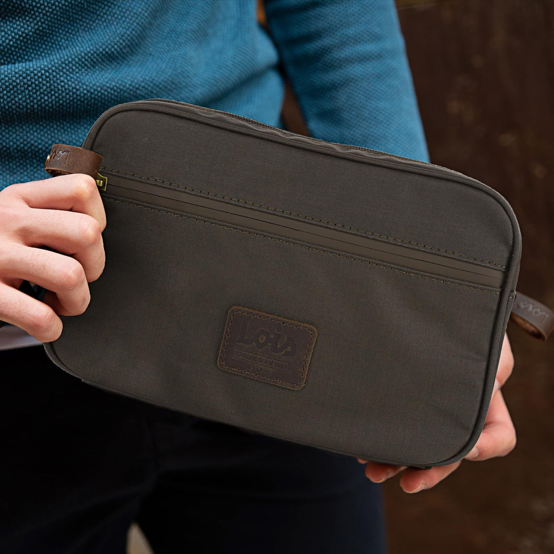 Lois - Umhängetasche Herren - Moderne Herren Handtaschen und Lederhandgelenktasche Herren - Stilvoll