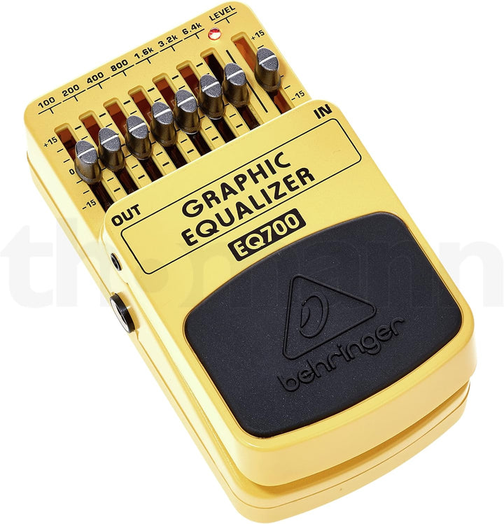 Behringer EQ700 Ultimativer 7-Band-Grafik-Equalizer GRAPHIC EQUALIZER EQ700 Single, GRAPHIC EQUALIZE