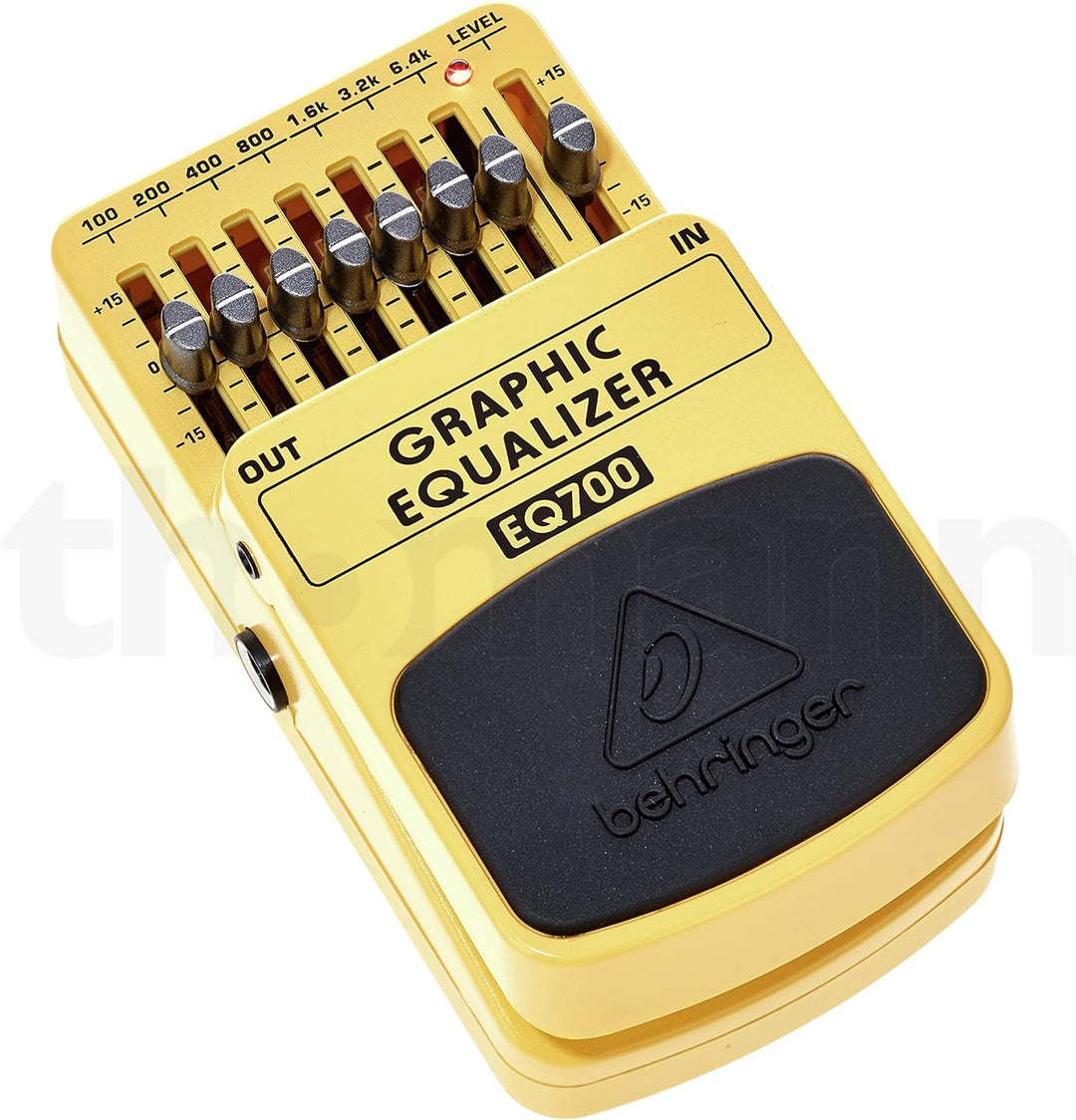Behringer EQ700 Ultimativer 7-Band-Grafik-Equalizer & UC200 Ultimatives Stereo-Chorus-Effektpedal GR
