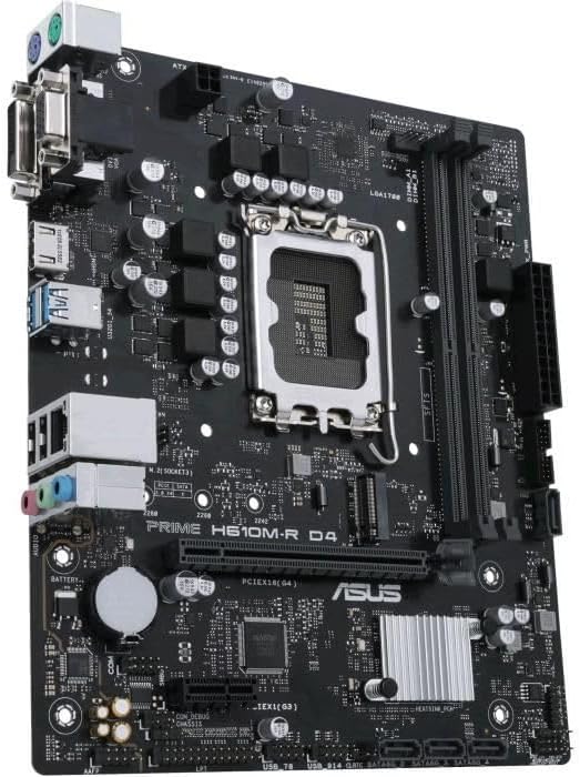 ASUS Prime H610M-R D4 Intel H610 LGA 1700 Micro ATX