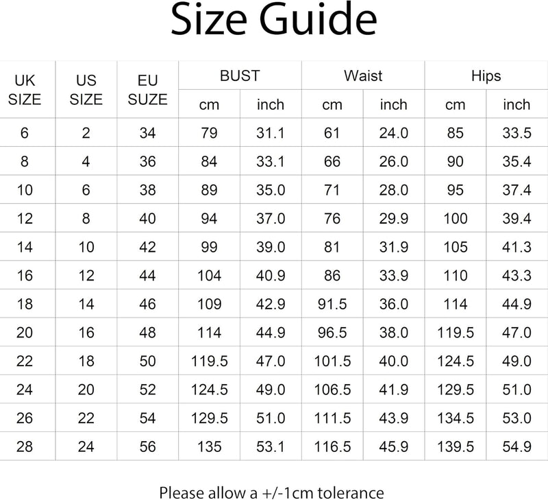 Maya Deluxe Damen Midi-Kleid mit V-Ausschnitt, Verziert Brautjungfernkleid Beere 34, Beere 34