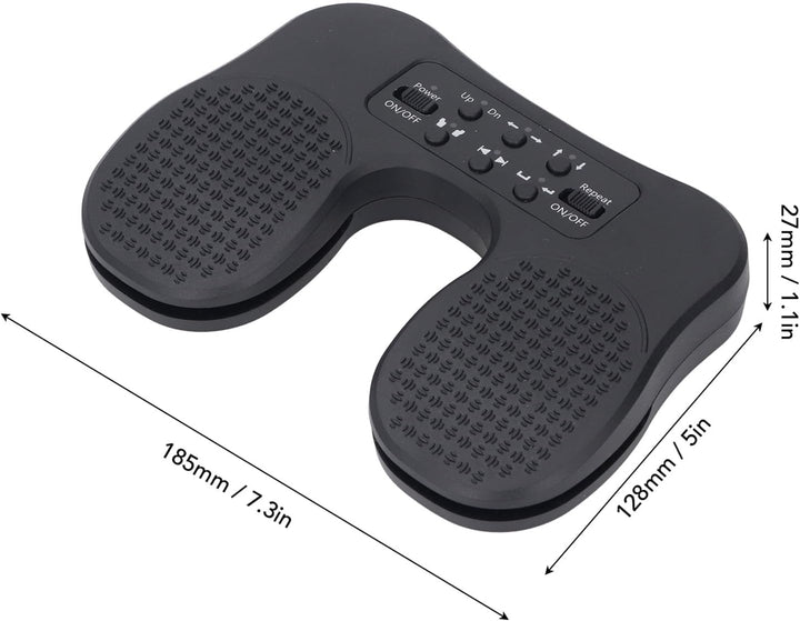 Musik Page Turner Pedal, Silent Wi Fi BT USB C Kabelverbindung, Individuelles Fusspedal für Tablets,