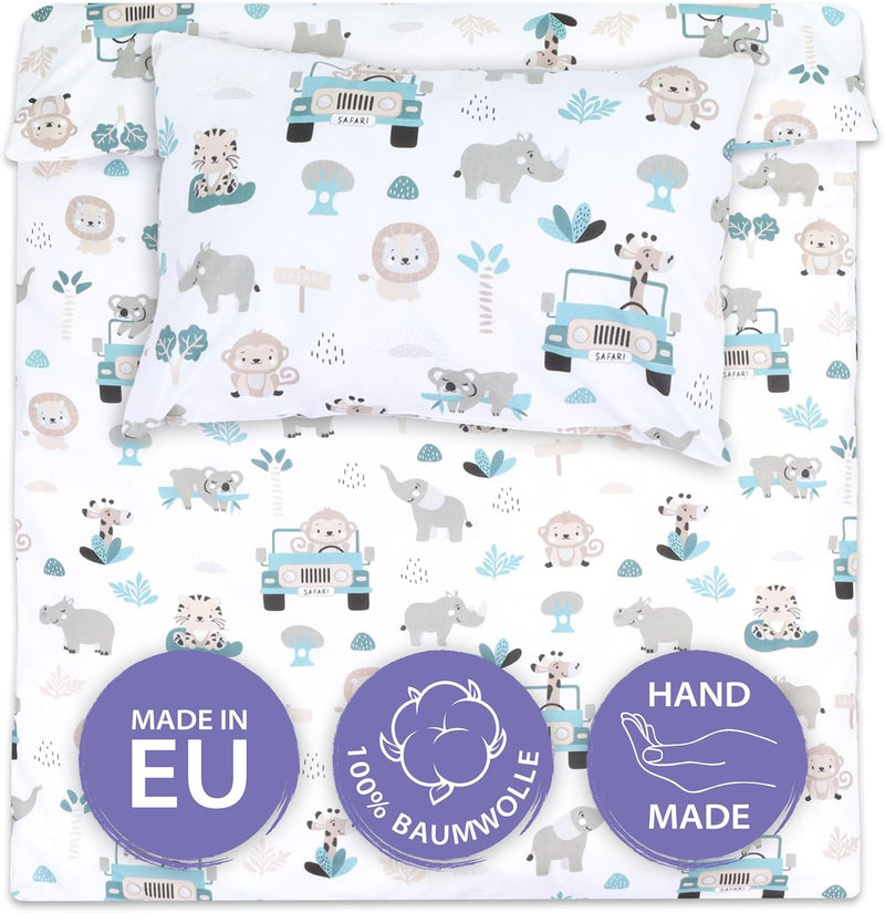Kinderbettwäsche 100x135 Baumwolle – Bettwäsche Kinder Baby Jungen Mädchen Bettwäsche-Sets Bettbezug