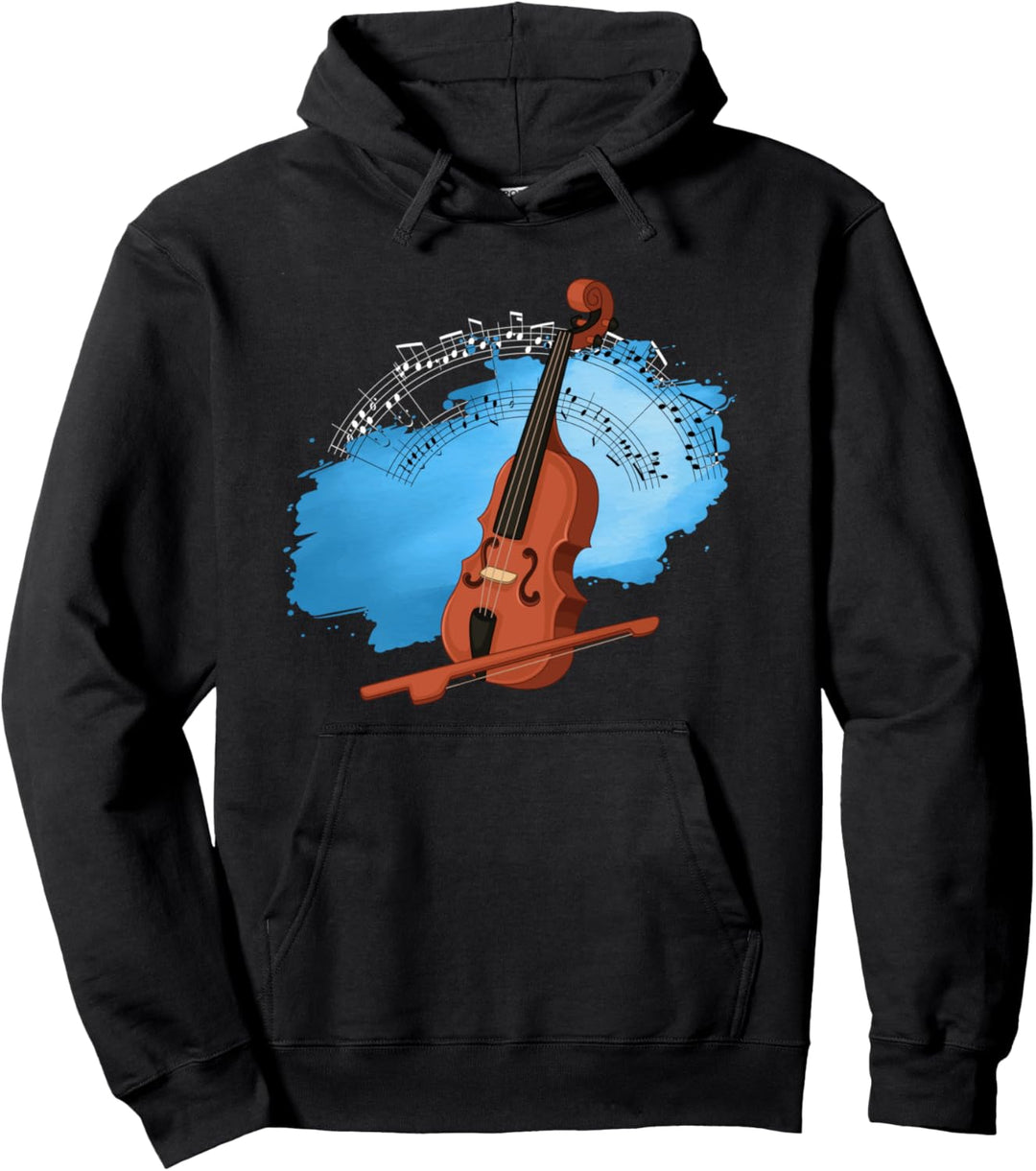 Violine Geige Geigenspieler Geigenspielerin Musik Geschenk Pullover Hoodie