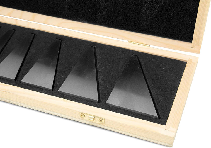 WEN 10412 12-Piece Steel Angle Gauge Block Set with